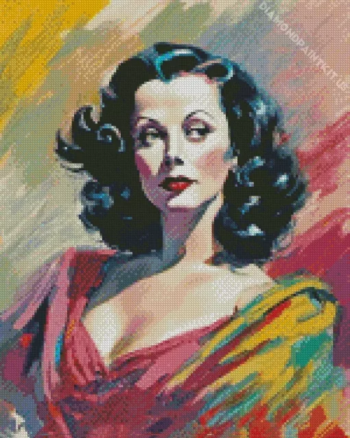 Hedy Lamarr Diamond Painting