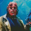 Hellboy Superhero Diamond Painting