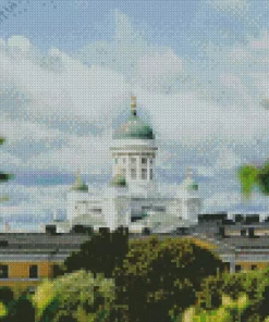 Helsinki Cathedral Diamond Painting