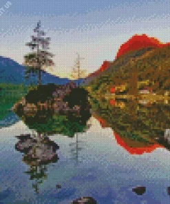 Hintersee Lake Diamond Painting