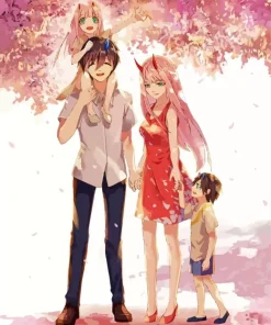 Hiro And Zero Two Diamond Painting