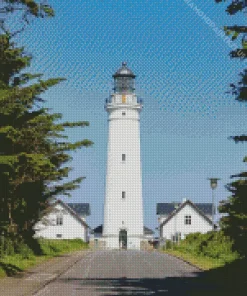 Hirtshals FYR Lighthouse Diamond Painting