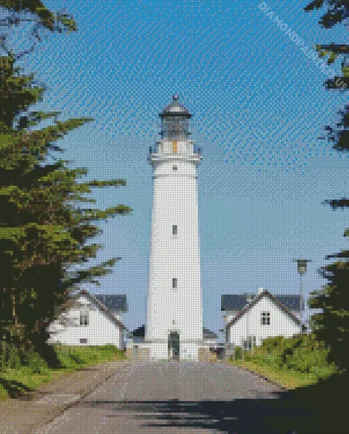 Hirtshals FYR Lighthouse Diamond Painting