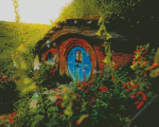 Hobbiton House Diamond Painting