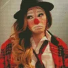 Hobo Clown Woman Diamond Painting