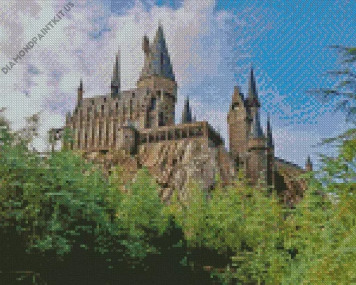 Hogwarts Castle Diamond Painting