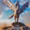 Horse With Wings Diamond Painting