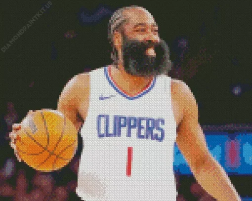 James Harden Diamond Painting