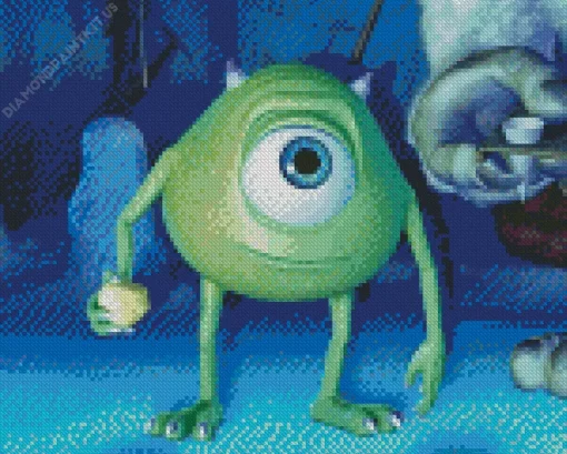 Mike Wazowski Diamond Painting