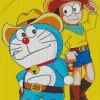 Nobita And Doraemon Diamond Painting