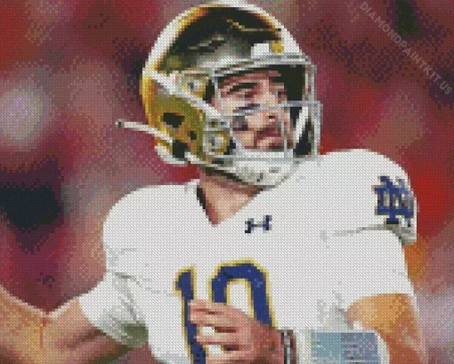 Notre Dame Football Player Diamond Painting