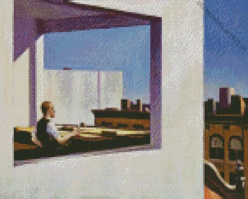 Office In A Small City Edward Hopper Diamond Painting