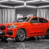 Orange BMW Lava Diamond Painting