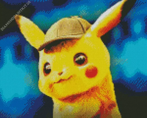 Pokemon Detective Pikachu Diamond Painting