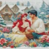 Romantic Ariel And Prince Diamond Painting