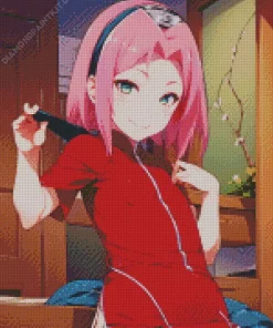 Sakura Haruno Diamond Painting