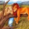 Simba And Nala Art Diamond Painting