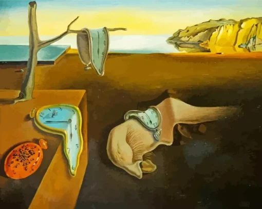 The Persistence Of Memory Diamond Painting