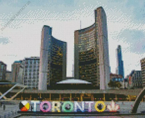 Toronto City Hall Diamond Painting