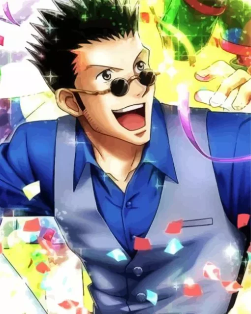 Leorio Hunter X Hunter Character Diamond Painting