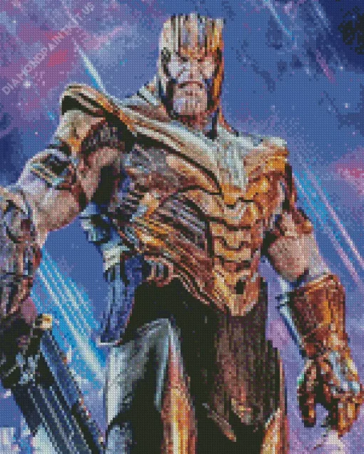 Marvel Thanos King Diamond Painting