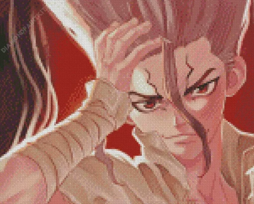 Senku Ishigami Diamond Painting