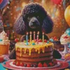 Black Poodle Art Diamond Painting