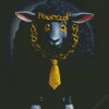 Black Sheep Diamond Painting