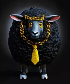 Black Sheep Diamond Painting