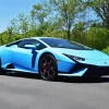 Blue Lamborghini Car Diamond Painting