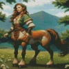 Centaur Girl Diamond Painting