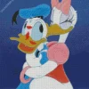 Donald Duck Kissing Art Diamond Painting