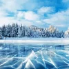 Frozen Lake Diamond Painting