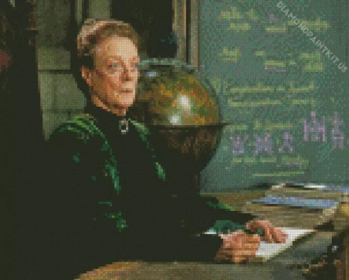 Minerva Mcgonagall Diamond Painting