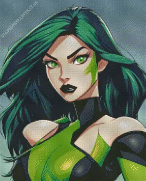 Shego Kim Possible Diamond Painting