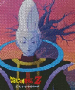 Whis Dragon Ball Diamond Painting